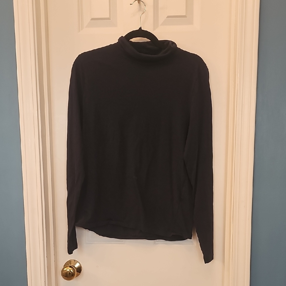 J. Crew Navy Turtleneck Sweater